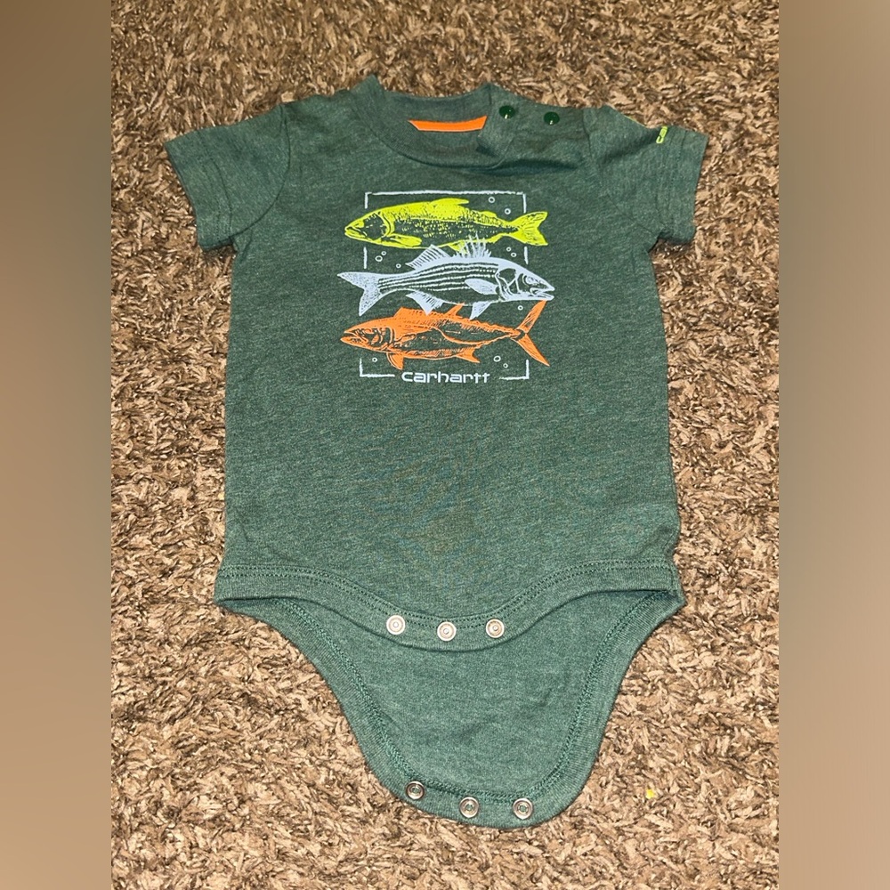 Carhartt Fishing Buddy Onsie 6 months